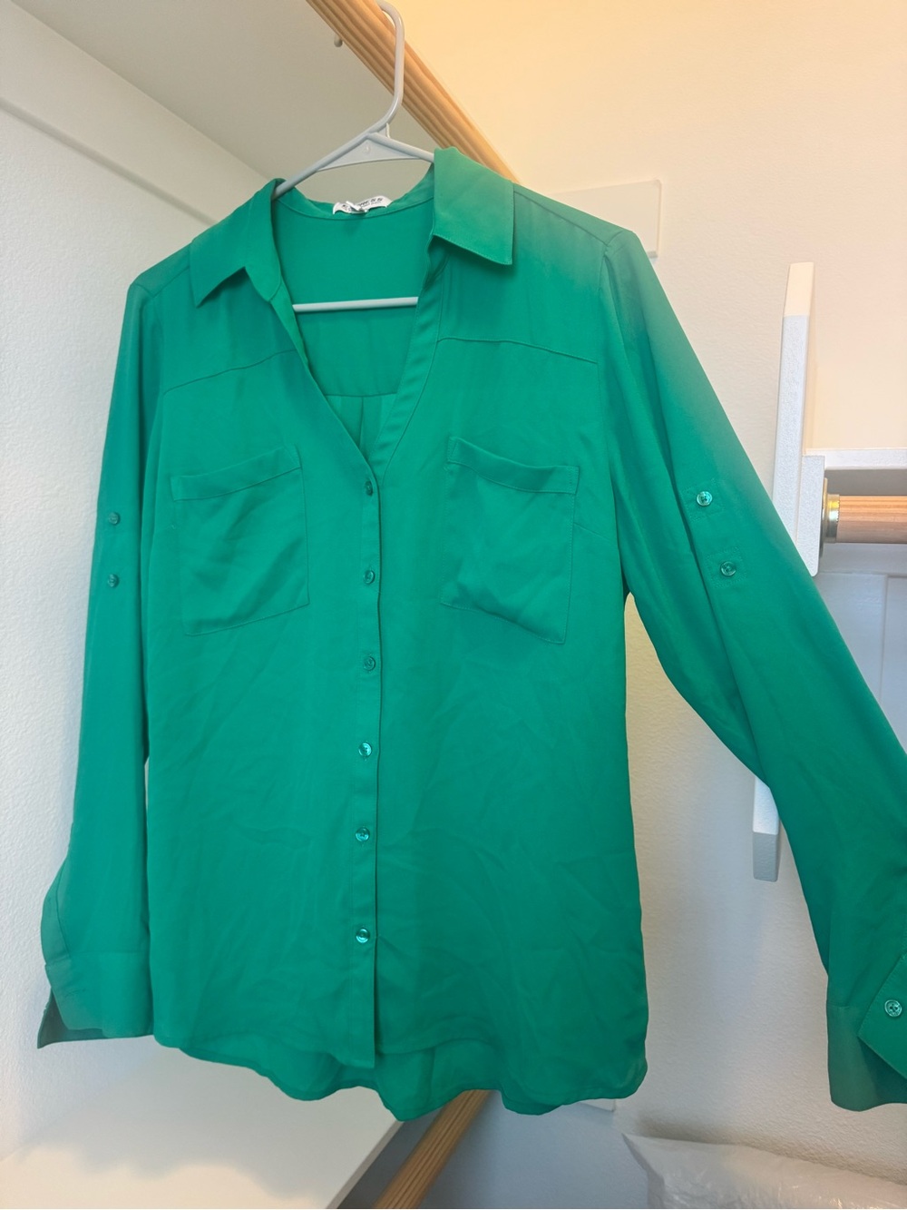 Express Women's Green Portofino Size Medium